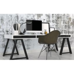 STONE LIGHT LAMPADA DA TAVOLO BRACCIO FLESSIBILE LED 5W 3000K IN NERO O BIANCO DARK LIGHT - Cristalensi Shop Online 2