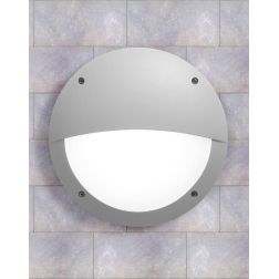 LAMPADA DA PARETE DA ESTERNI IP66 MODERNA CON PALPEBRA DUE COLORI MADE IN ITALY FUMAGALLI CRISTALENSI - Cristalensi Shop Online