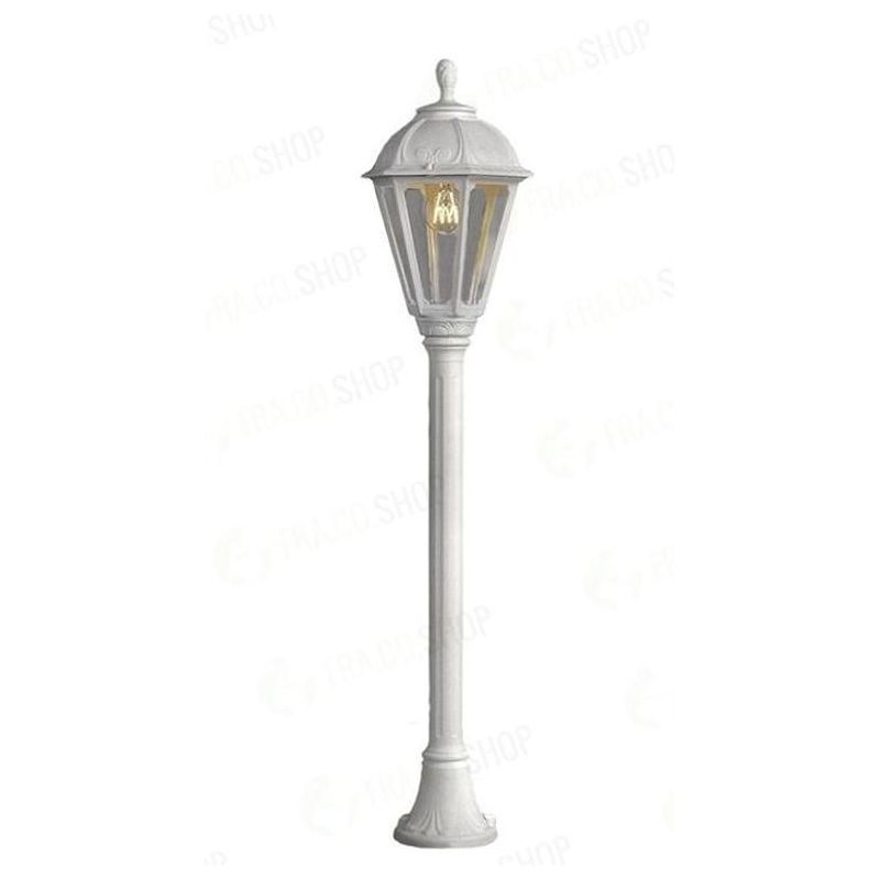 MIZAR SABA PALO DA GIARDINO H110 CM IP55 IN RESINA BIANCA O NERA ANTI SALSEDINE CLASSICO