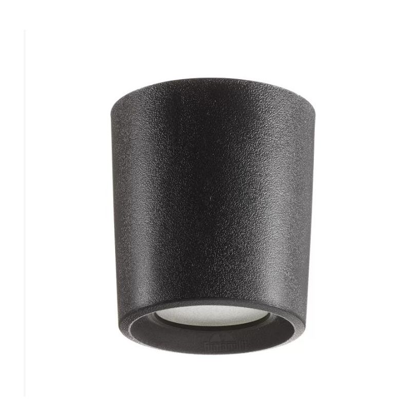 LIVIA PLAFONIERA DA ESTERNO CILINDRICA DIAMETRO CM 9,6 MODERNA ED ECONOMICA CON ATTACCO GU10