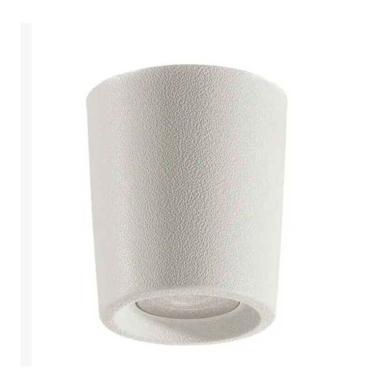 LIVIA PLAFONIERA DA ESTERNO CILINDRICA DIAMETRO CM 9,6 MODERNA ED ECONOMICA CON ATTACCO GU10