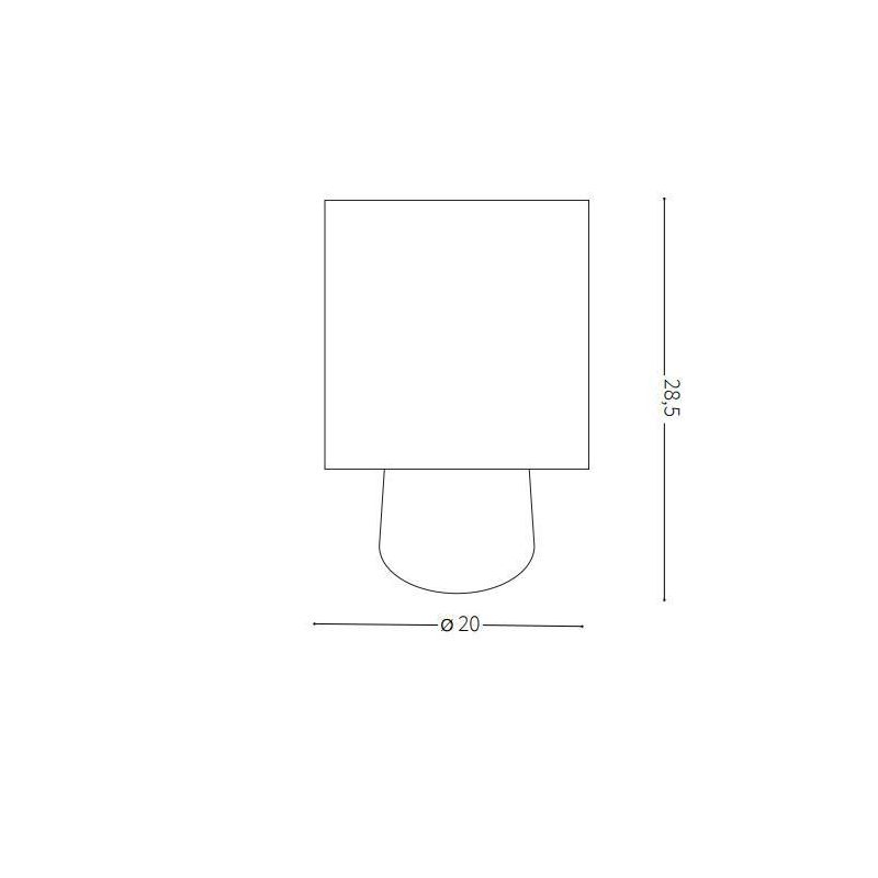 LAMPADA DA TAVOLO TORTORA IN CERAMICA CON DECORI E PARALUME IN PVC RIVESTITO IN TESSUTO CRISTALENSI - Cristalensi Shop Online