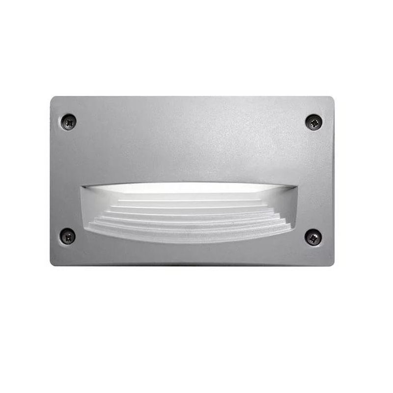 LETI 200 HS FARETTO RETTANGOLARE DA INCASSO IP66 IN RESINA BIANCA,GRIGIA O NERA MADE IN ITALY