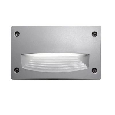 LETI 200 HS FARETTO RETTANGOLARE DA INCASSO IP66 IN RESINA BIANCA,GRIGIA O NERA MADE IN ITALY