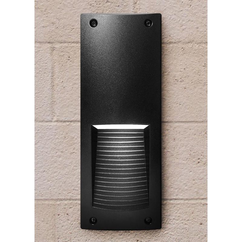 LETI 300 VP FARETTO DA INCASSO VERTICALE IP66 IN RESINA BIANCA,GRIGIA O NERA MADE IN ITALY FUMAGALLI