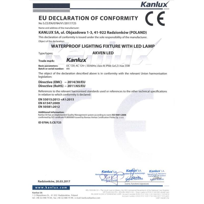 AKVEN FARETTO AD IMMERSIONE PER PISCINE E FONTANE IP68 COLORE VERDE DARK LIGHT - Cristalensi Shop Online