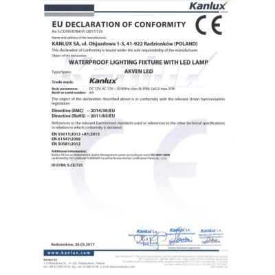 AKVEN FARETTO AD IMMERSIONE PER PISCINE E FONTANE IP68 COLORE VERDE DARK LIGHT - Cristalensi Shop Online