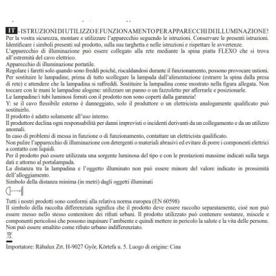 ARNO LAMPADA DA TAVOLO CON MORSETTO IN METALLO 3 COLORI CON BRACCI SNODATI E DIFFUSORE ORIENTABILE DARK LIGHT - Cristalensi Shop