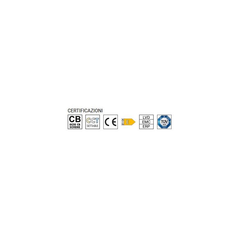 LAMPADINA LED CCT GX53 DIAMETRO 7,5CM LED 3W LUCE 3000K,4000K,6500K A SCELTA DARK LIGHT - Cristalensi Shop Online