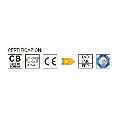 LAMPADINA LED CCT GX53 DIAMETRO 7,5CM LED 3W LUCE 3000K,4000K,6500K A SCELTA DARK LIGHT - Cristalensi Shop Online
