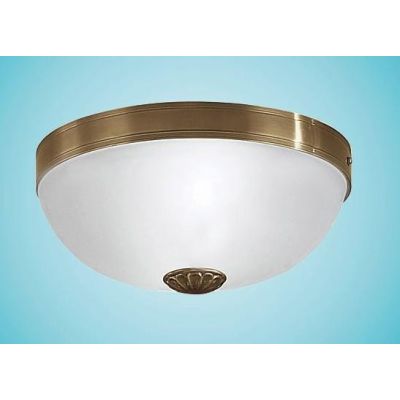 IMPERIAL PLAFONIERA 2 LUCI CLASSICA CON MONTATURA BRUNITA DI EGLO EGLO - Cristalensi Shop Online