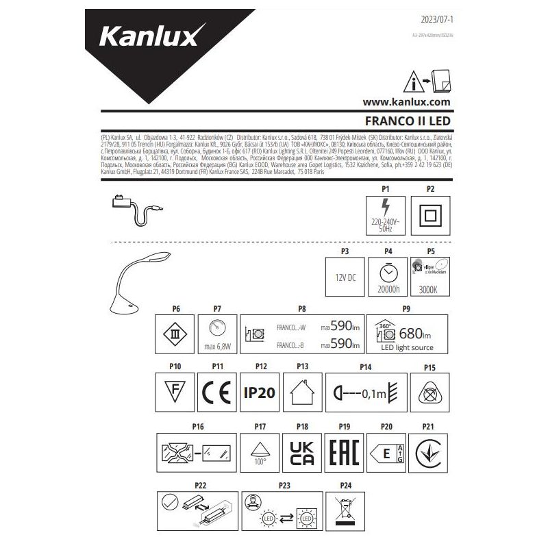 STONE LIGHT LAMPADA DA TAVOLO BRACCIO FLESSIBILE LED 5W 3000K IN NERO O BIANCO DARK LIGHT - Cristalensi Shop Online