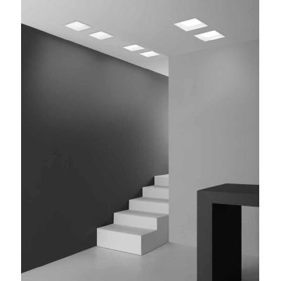 FARETTO LED QUADRATO DA INCASSO IN 3 MISURE LED 12W-18W-30W LUCE 3000K-4000K-5000K BIANCO