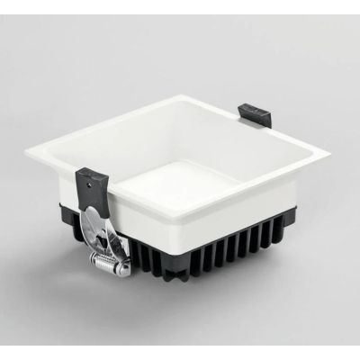 FARETTO LED QUADRATO DA INCASSO IN 3 MISURE LED 12W-18W-30W LUCE 3000K-4000K-5000K BIANCO