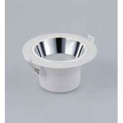 MACK FARETTO LED DA INCASSO ROTONDO 3 MISURE LED 15W-20W-25W LUCE 3000K-4000K BIANCO-CROMO MODERNO 2