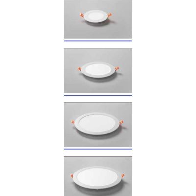 SLIM CCT FARETTO ROTONDO DA INCASSO 4 MISURE LED 8W-12W-18W-24W LUCE CCT 3000-4000-6500K BIANCO