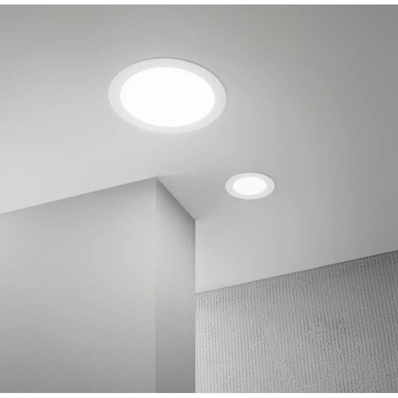 SLIM CCT FARETTO ROTONDO DA INCASSO 4 MISURE LED 8W-12W-18W-24W LUCE CCT 3000-4000-6500K BIANCO