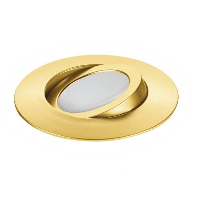 FARETTO DA INCASSO ORIENTABILE IP44 IN 4 COLORI ROTONDO LED 5W LUCE 3000K MODERNO