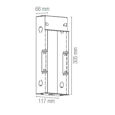 ARIEL QL1 BOX CONTROCASSA O CASSA DI DERIVAZIONE PER MURATURA PER INCASSO ARIEL QL1 DELLA FAN EUROPE