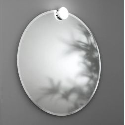 DIVA PICCOLA APPLIQUE DA SPECCHIO ROTONDA O QUADRATA IP44 LED 4W LUCE 3000K-4000K MODERNA 2