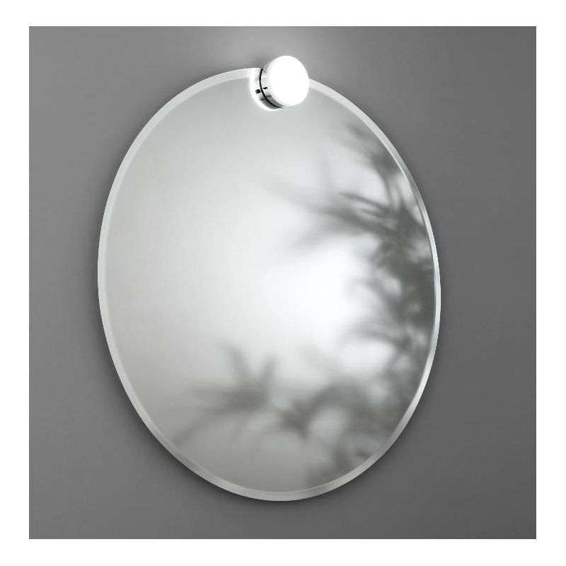 DIVA PICCOLA APPLIQUE DA SPECCHIO ROTONDA O QUADRATA IP44 LED 4W LUCE 3000K-4000K MODERNA