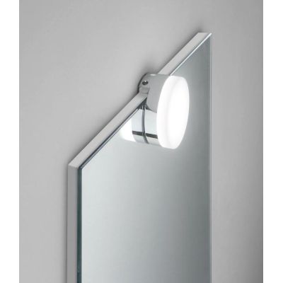 DIVA PICCOLA APPLIQUE DA SPECCHIO ROTONDA O QUADRATA IP44 LED 4W LUCE 3000K-4000K MODERNA