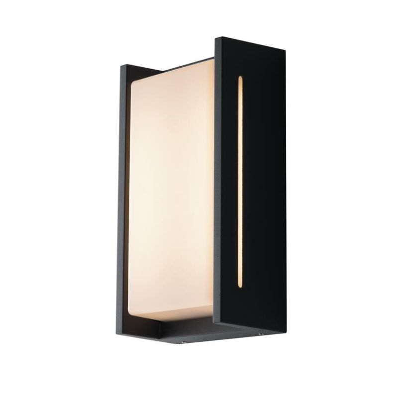 APPLIQUE DA ESTERNO IP54 LED 18W LUCE 3000K-4000K ALLUMINIO ANTRACITE MODERNA