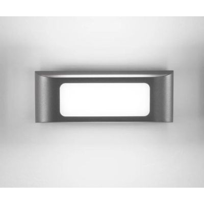 DESERT APPLIQUE DA ESTERNO CON BIEMISSIONE DI LUCE IP65 LED 12W LUCE 3000K-4000K 3 COLORI