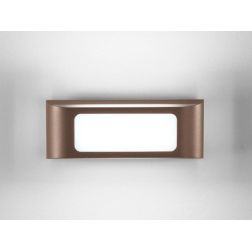 DESERT APPLIQUE DA ESTERNO CON BIEMISSIONE DI LUCE IP65 LED 12W LUCE 3000K-4000K 3 COLORI 2