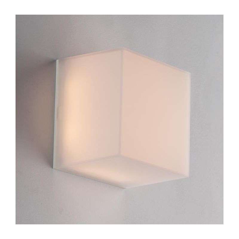 TOGO Q PLAFONIERA APPLIQUE QUADRATA 2 MISURE BIANCA IP65 LED INTEGRATO LUCE 3000K-4000K-6500K MODERNA