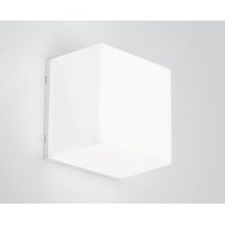 TOGO Q PLAFONIERA APPLIQUE QUADRATA 2 MISURE BIANCA IP65 LED INTEGRATO LUCE 3000K-4000K-6500K MODERNA 2