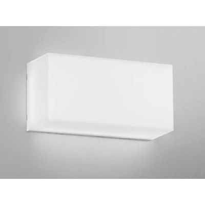 TOGO R PLAFONIERA APPLIQUE RETTANGOLARE 2 MISURE BIANCA IP65 LED INTEGRATO LUCE 3000K-4000K-6500K MODERNA
