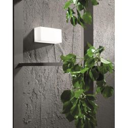 TOGO R PLAFONIERA APPLIQUE RETTANGOLARE 2 MISURE BIANCA IP65 LED INTEGRATO LUCE 3000K-4000K-6500K MODERNA