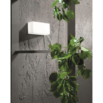 TOGO R PLAFONIERA APPLIQUE RETTANGOLARE 2 MISURE BIANCA IP65 LED INTEGRATO LUCE 3000K-4000K-6500K MODERNA