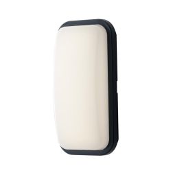 SHELLY APPLIQUE RETTANGOLARE CON SENSORE DI MOVIMENTO IP65 ANTRACITE O BIANCA LED 20W LUCE 4000K PER ESTERNI 2