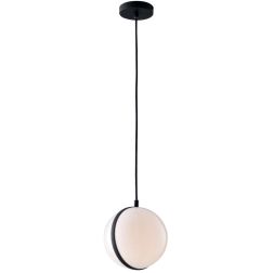 ORBIT SOSPENSIONE CON SFERA BIANCA D20 CM DA ESTERNO IP44 MODERNA LAMPADINA ATTACCO E27 2