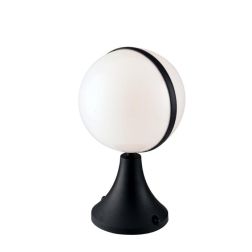 ORBIT LAMPADA DA TERRA DA ESTERNO CON SFERA BIANCA D25 CM IP44 MODERNA LAMPADINA ATTACCO E27 2