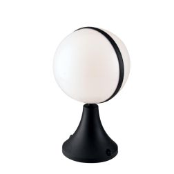 ORBIT LAMPADA DA TERRA DA ESTERNO CON SFERA BIANCA D25 CM IP44 MODERNA LAMPADINA ATTACCO E27