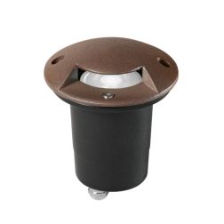 HUMMER R1 FARETTO CARRABILE DA INCASSO 1 LUCE ROTONDO IP67 IN ACCIAIO 3 COLORI LAMPADINA ATTACCO GU10