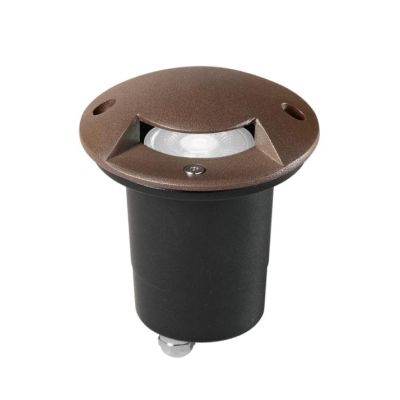 HUMMER R1 FARETTO CARRABILE DA INCASSO 1 LUCE ROTONDO IP67 IN ACCIAIO 3 COLORI LAMPADINA ATTACCO GU10