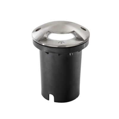 HUMMER R1 FARETTO CARRABILE DA INCASSO 1 LUCE ROTONDO IP67 IN ACCIAIO 3 COLORI LAMPADINA ATTACCO GU10