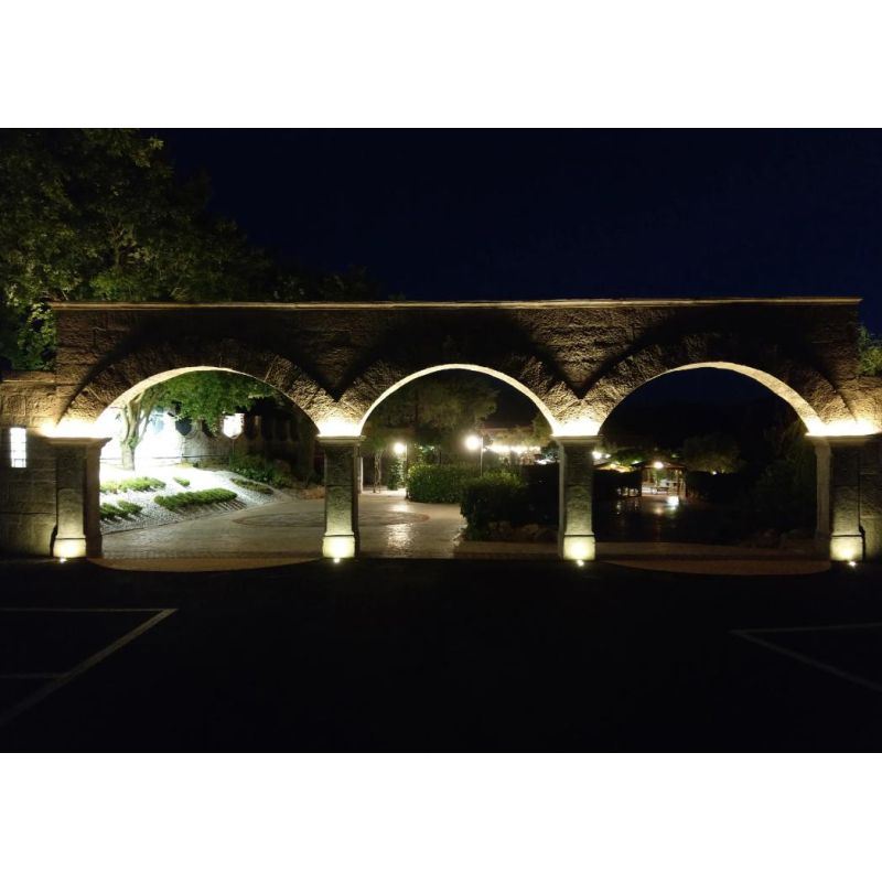 HUMMER R2 FARETTO CARRABILE DA INCASSO 2 LUCI ROTONDO IP67 IN ACCIAIO 3 COLORI LAMPADINA ATTACCO GU10