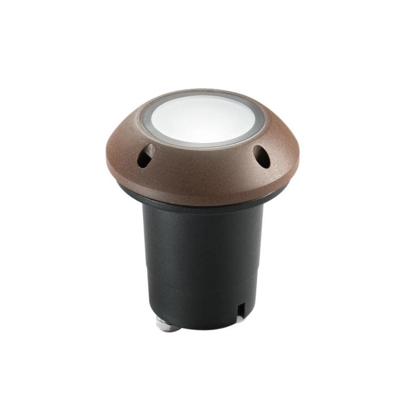 HUMMER UP FARETTO CARRABILE DA INCASSO ROTONDO IP67 IN ACCIAIO 3 COLORI LAMPADINA ATTACCO GU10