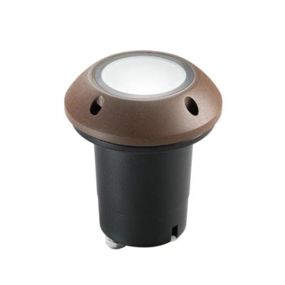 HUMMER UP FARETTO CARRABILE DA INCASSO ROTONDO IP67 IN ACCIAIO 3 COLORI LAMPADINA ATTACCO GU10