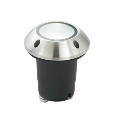 HUMMER UP FARETTO CARRABILE DA INCASSO ROTONDO IP67 IN ACCIAIO 3 COLORI LAMPADINA ATTACCO GU10