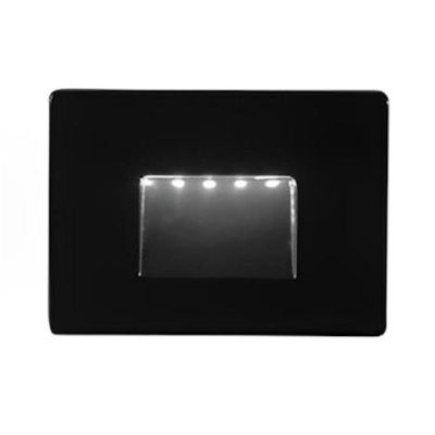 STRATOS SEGNAPASSO RETTANGOLARE 4 COLORI IP65 LED 3W LUCE 3000K-4000K-6000K PER SCATOLA 503