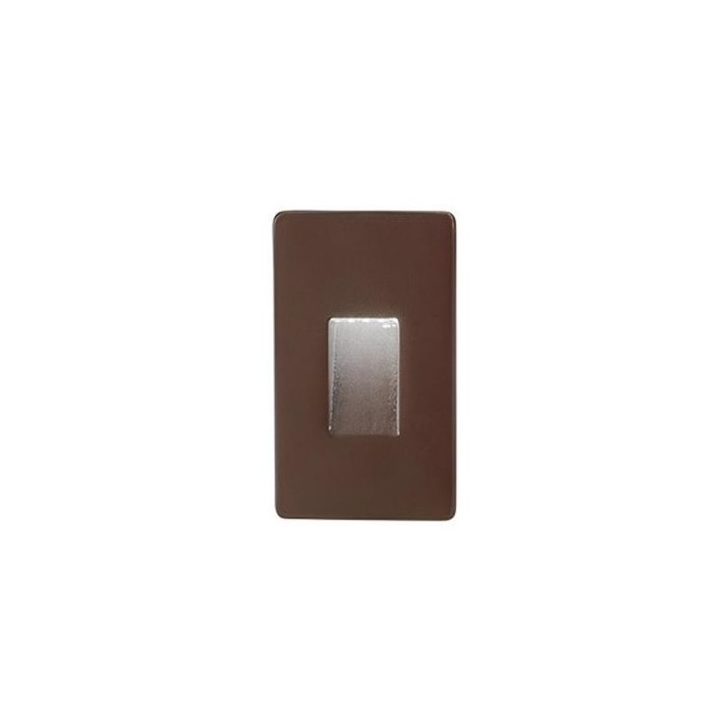 STRATOS SEGNAPASSO VERTICALE 4 COLORI IP65 LED 3W LUCE 3000K-4000K-6000K PER SCATOLA 504