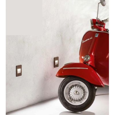 STRATOS SEGNAPASSO VERTICALE 4 COLORI IP65 LED 3W LUCE 3000K-4000K-6000K PER SCATOLA 504