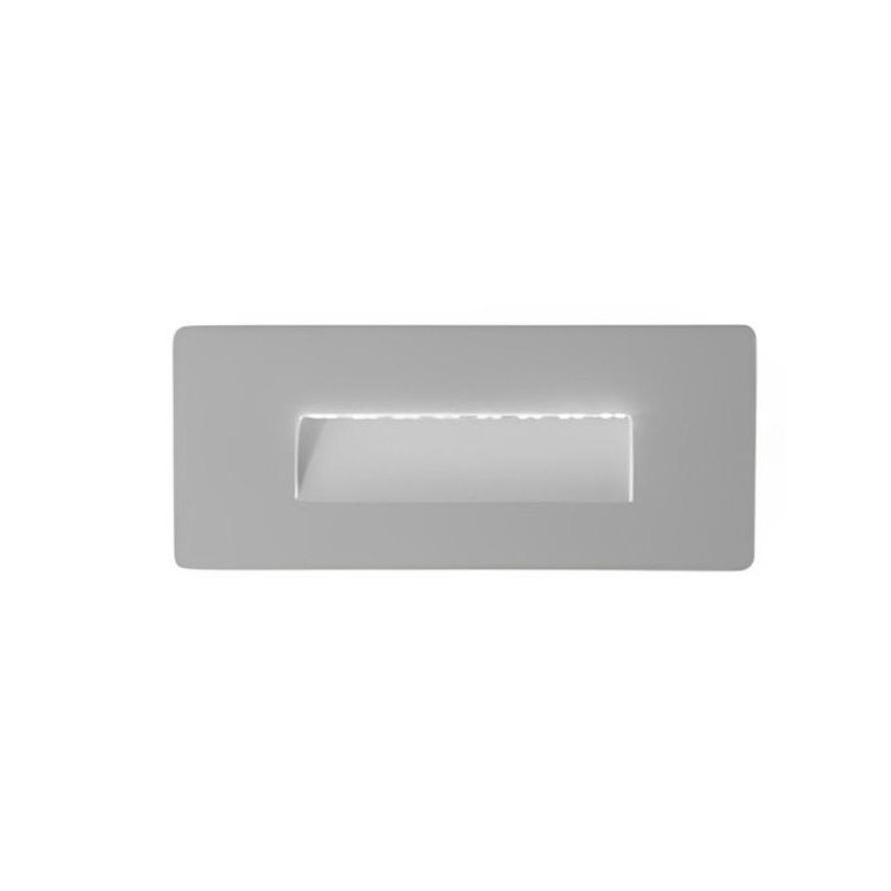 STRATOS SEGNAPASSO ALLUMINIO 4 COLORI RETTANGOLARE IP65 LED 5W LUCE 3000K-4000K-6000K PER SCATOLA 506L