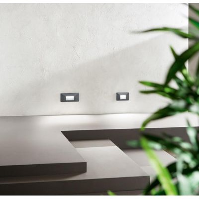 BREEN SEGNAPASSO DA INCASSO 3 COLORI IP65 LED 3W LUCE 3000K-3500K-4000K PER SCATOLA 503